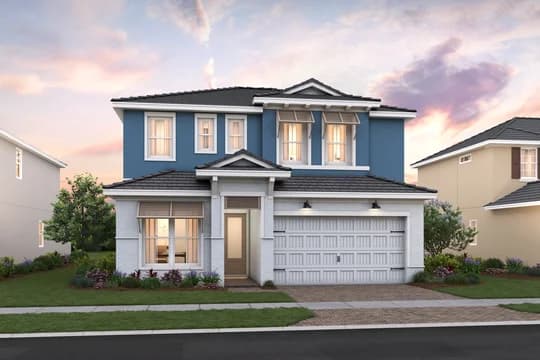 Parkside at Tuttle Royale Reine II Reine II ESP Coastal Elevation DUSK Level 3
