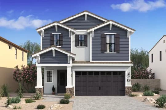 Sheffield Place Hampton Elevation Craftsman YA Level 3