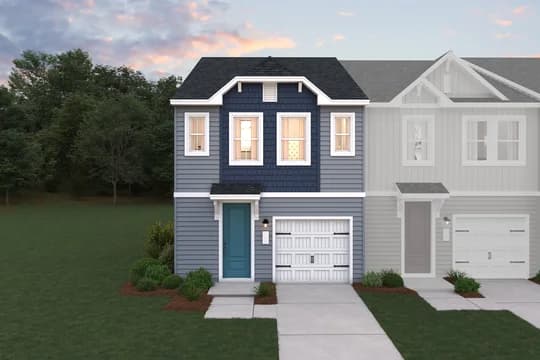 North Pointe Commons Orinda End Unit Elevation BA End Aspire